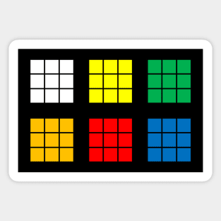 Rubik's Cube All Views Sticker